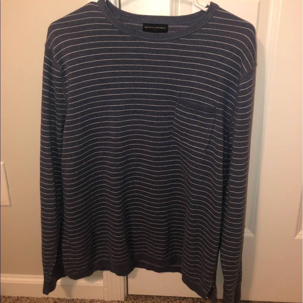 Striped Banana Republic sweater women’s L